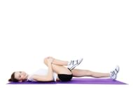 Knee to Chest Stretch. (Image via Freepik)